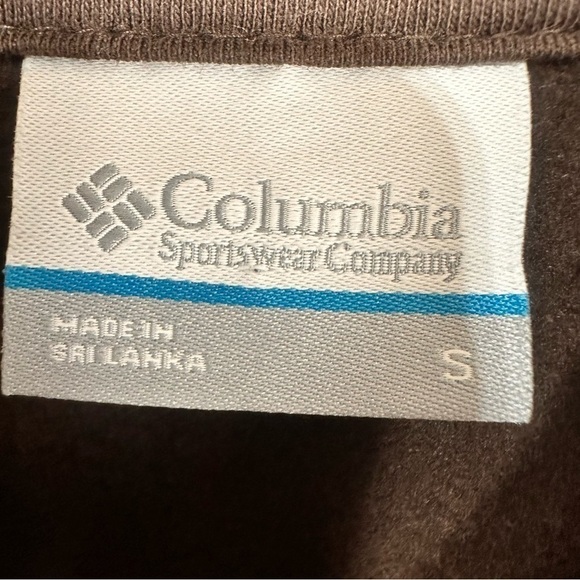 Columbia mens rugged ridge quarter zip pullover brown size small stretchy casual - Picture 4 of 6